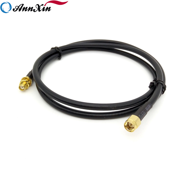 Manufactory RP SMA Male To RP SMA Female Adapter Coaxial Cable LRM200 (10)