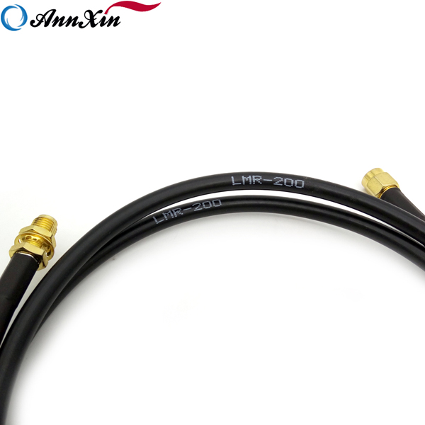 Manufactory RP SMA Male To RP SMA Female Adapter Coaxial Cable LRM200 (9)