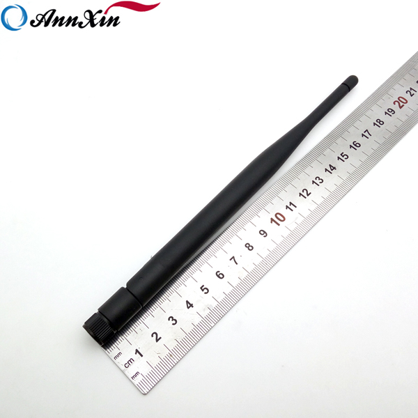 Manufactory Wifi 2.4Ghz 5dB Wireless Booster Flexible Rubber Antenna With Sma Male Connector (6)