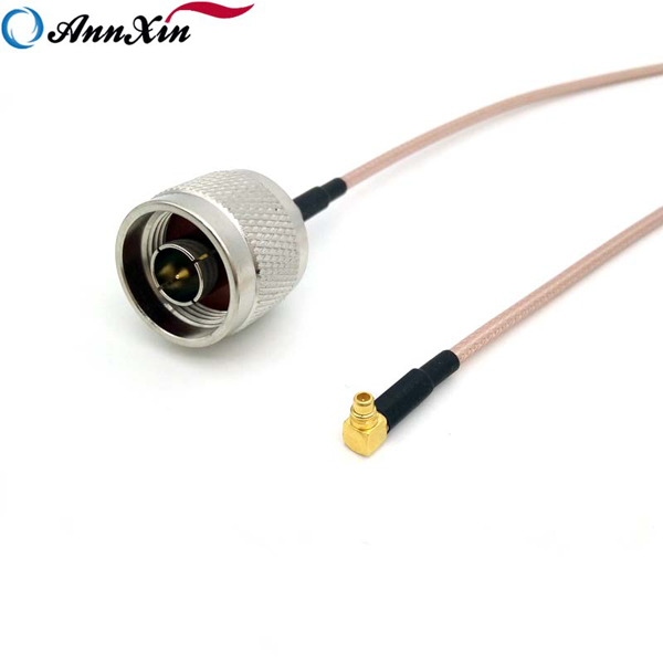 N Male To MCX Male Right Angle Adapter RF Pigtail Coaxial Cable RG316 (4)