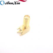 RP SMA Right Angle Adapter For PCB Mount (6)