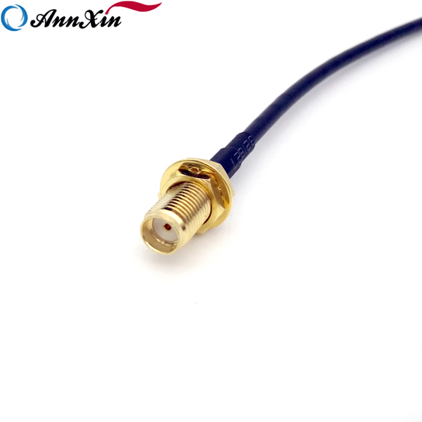 SMA Female Bulkhead Crimp To TS9 Female Crimp Connector Coaxial Cable (5)