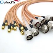 SMA RP-Male Gold Plated To N Male With LMR 400 Coaxial Cable 60cm (2)