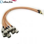SMA RP-Male Gold Plated To N Male With LMR 400 Coaxial Cable 60cm (3)
