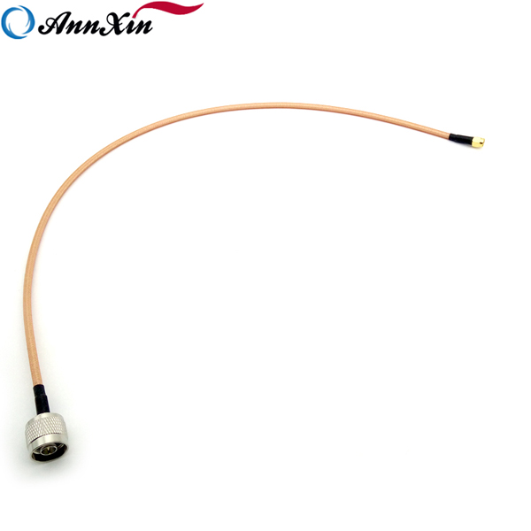 SMA RP-Male Gold Plated To N Male With LMR 400 Coaxial Cable 60cm (7)