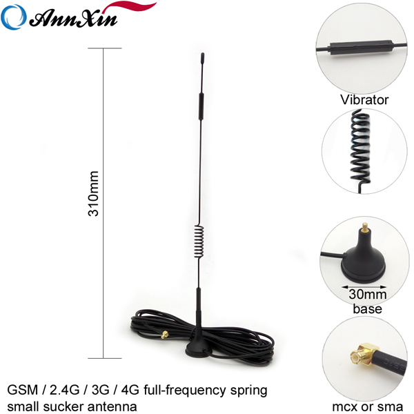 800-2700MHz 12 dbi Gsm Sucker Magnetic Mount Antenna With SMA RG58 Cable (3)