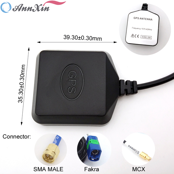 Factory Price GPS Active Antenna Passive GPS GSM Antenna Fakra SMA MCX With RG174 Cable (5)