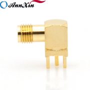 High Quality Sma Female Right Angle Pcb Mount Connector (7)