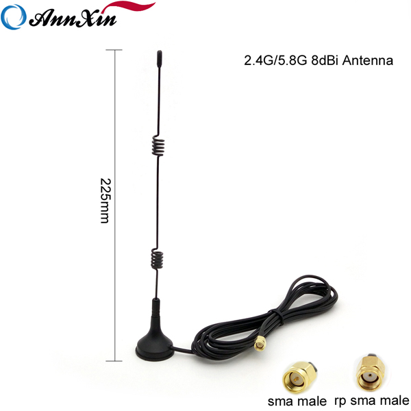 Hot Selling 8dBi 2.4G 5.8G Dual Frequency Magnetic Antenna (4)