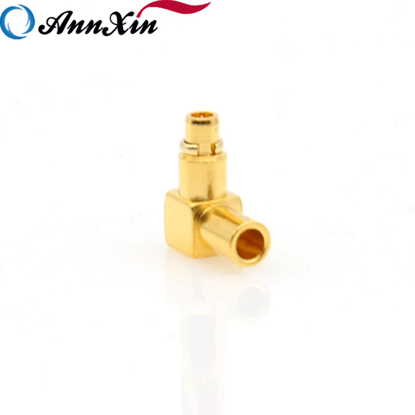MMCX Plug-Male Right Angle Crimp Connector for Cable Types AIR802 CA100, Times Microwave’s LMR100, RG316174188, Belden 7806, 8216, 83269, 83284, 84316 and Similiar Size Cables (5)
