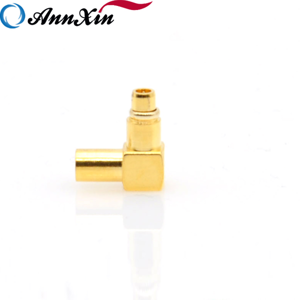 MMCX Plug-Male Right Angle Crimp Connector for Cable Types AIR802 CA100, Times Microwave’s LMR100, RG316174188, Belden 7806, 8216, 83269, 83284, 84316 and Similiar Size Cables (6)