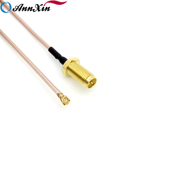 RP SMA Female to UFL IPX IPEX With RG178 RF Coaxial Adapter Assembly Cable (18)