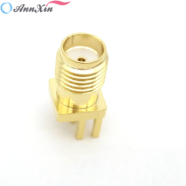 SMA Connector PCB Mount Female Outlet Jack Connector (1)