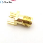 SMA Connector PCB Mount Female Outlet Jack Connector (7)