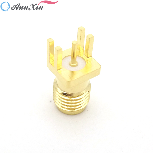 SMA Connector PCB Mount Female Outlet Jack Connector (8)