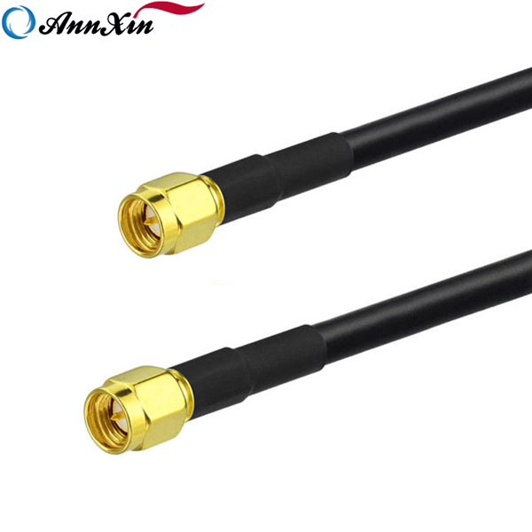 SMA Male to SMA Male Straight RG223 Coaxial Pigtail Cable 41cm (2)