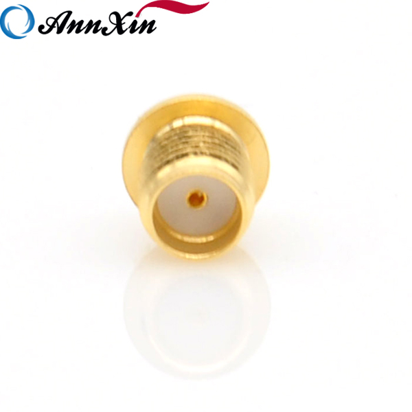 SMA female Round 1.0mm solder PCB clip edge mount circle round (6)