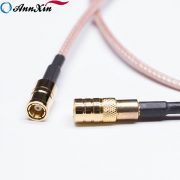SMB Female Cable Coaxial Straight To SMB Solder With Brown Cable RG316 (2)