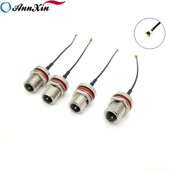 Wholesale FME Male Bulkhead To IPEX UFL 97mm 1.13mm RF Coaxil Cable Assembly (3)