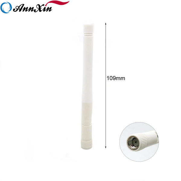 Wholesales high quality 433mhz 2dbi rubber antenna with sma male (2)