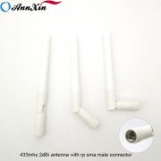 Wholesales high quality 433mhz 2dbi rubber antenna with sma male (4)