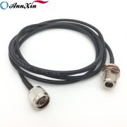 2M N Type Male to N Jack female bulkhead O-ring pigtail Coaxial Cable RG58 WiFi (4)