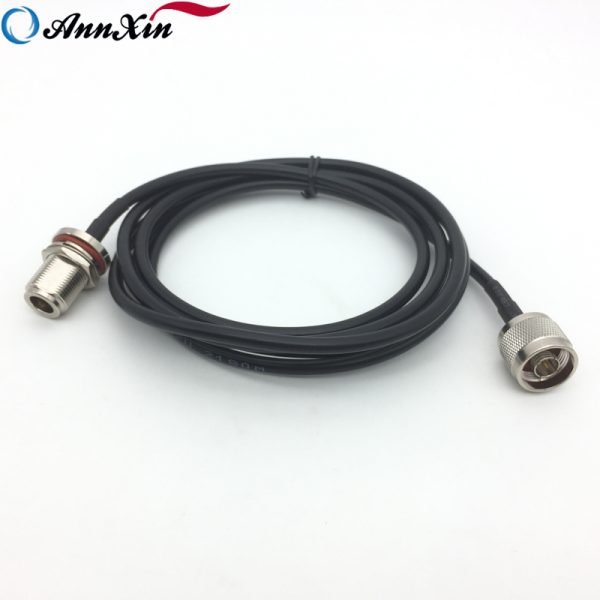 2M N Type Male to N Jack female bulkhead O-ring pigtail Coaxial Cable RG58 WiFi (9)
