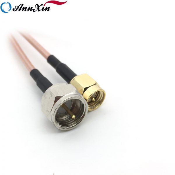 50cm Long SMA Male Straight to F Male Plug Connector With RG316 Coaxial Cable (4)