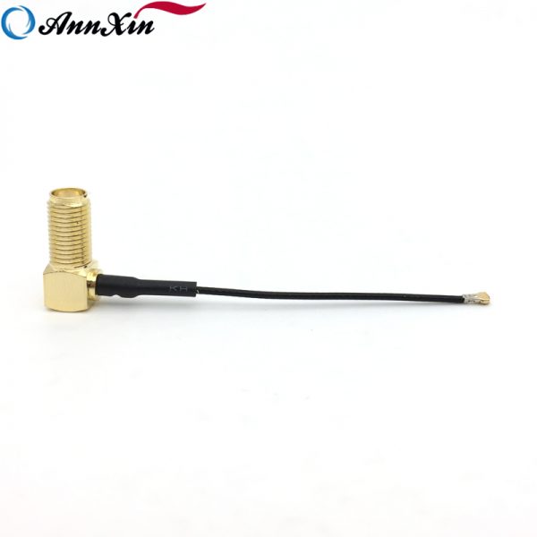 60mm Long RP SMA Female Jack To MHF4 Connector RF 1.13mm Coaxial Cable (2)