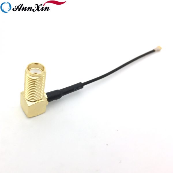 60mm Long RP SMA Female Jack To MHF4 Connector RF 1.13mm Coaxial Cable (5)