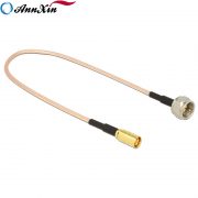 Antenna Cable F plug to SMB plug RG-316 25 cm (2)