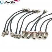 BNC Male To N Female Bulk Head Connectors RG58 Cable Assembly (6)