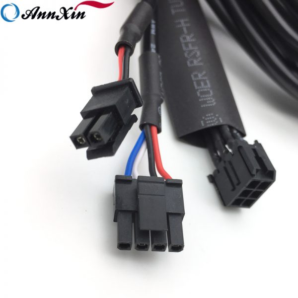 Custom OEM 6 Pin Socket Crimp Terminal Wire Harness Cable Assembly (6)