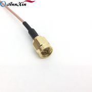 Custom RF Cable SMA Male To SMA Male Right Angle RG 178 Coax Cable Assemblies (7)