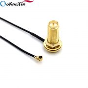 Factory Price RP SMA Female to IPEX U.fl Adapter RG1.13 Coaxial Cable (4)