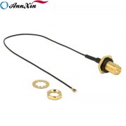 RP-SMA Jack Bulkhead to MHF4 Cable Assembly (3)