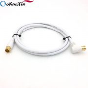 S-4C-FB 75ohm Gold Plated F Straight To F Right Angle Connector Coaxial Cable (6)