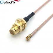 UFL U.FL IPX IPEX TO RP SMA Female Crimp Jack Antenna Wifi Pigtail Cable RG178 10cm Long (8)
