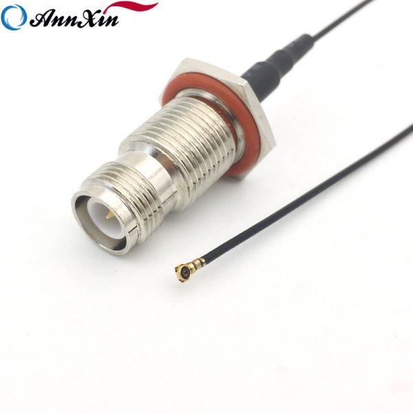 Waterproof RP TNC Female 50ohm Connector to Ipex Mhf4 With Rf 1.13mm Coaxial Cable 30cm Long (5)