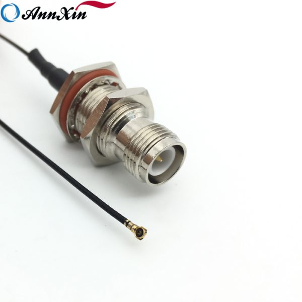 Waterproof RP TNC Female 50ohm Connector to Ipex Mhf4 With Rf 1.13mm Coaxial Cable 30cm Long (8)