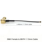 Ipx Ipex I-pex U.fl Ipex Mhf4 To SMA Female 0.81mm Pigtail Cable (8)