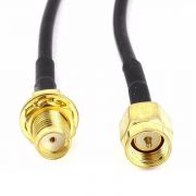 Customized Low Loss SMA Male Plug to SMA Female Jack RG174 RF Coaxial Cable (2)