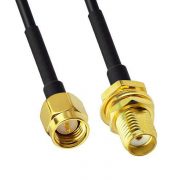 Customized Low Loss SMA Male Plug to SMA Female Jack RG174 RF Coaxial Cable (6)