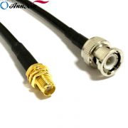 SMA Female to BNC Male Plug Connector RG58 Cable Pigtail (4)