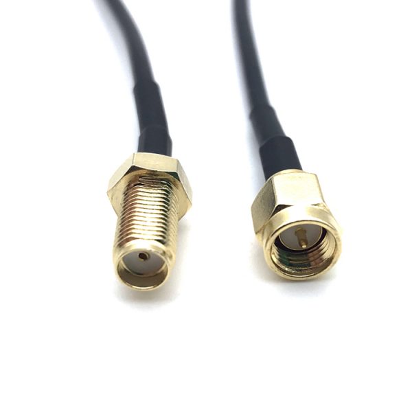 High Quality Antenna Extention RG58 Coaxial RF Cable With SMA Male to SMA Female Connector (1)