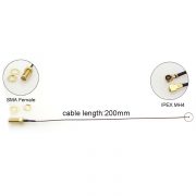 High Quality Pigtail SMA Female to MHF4 IPEX Jumper RF0.81 Cable (4)