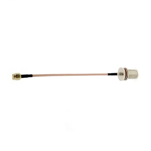 Low-loss RF Coaxial Cable N Female Jack to SMA Male Plug Assembly (4)