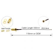 MHF4 to SMA Female Connector RF 0.81 Cable (3)
