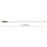 RP SMA Female Straight Bulkhead to Ipex Mhf U.fl RG178 RF Pigtail Coaxial Cable (6)