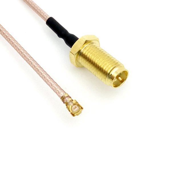 RP SMA Female to UFL IPX IPEX With RG178 RF Coaxial Adapter Assembly Cable (2)